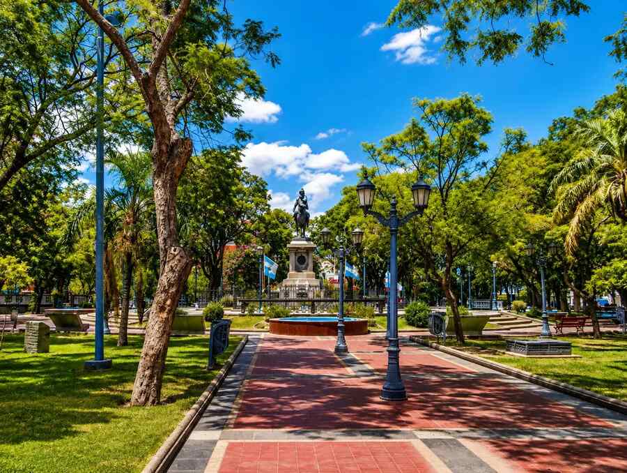 Centro de la ciudad de San Luis